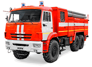 Автоцистерна пожарная АЦ 5,5-40 (50; 70; 100) (43118)